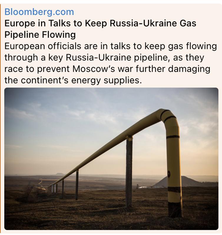 Read more about the article EUROPE NEEDS RUSSIAN GAS