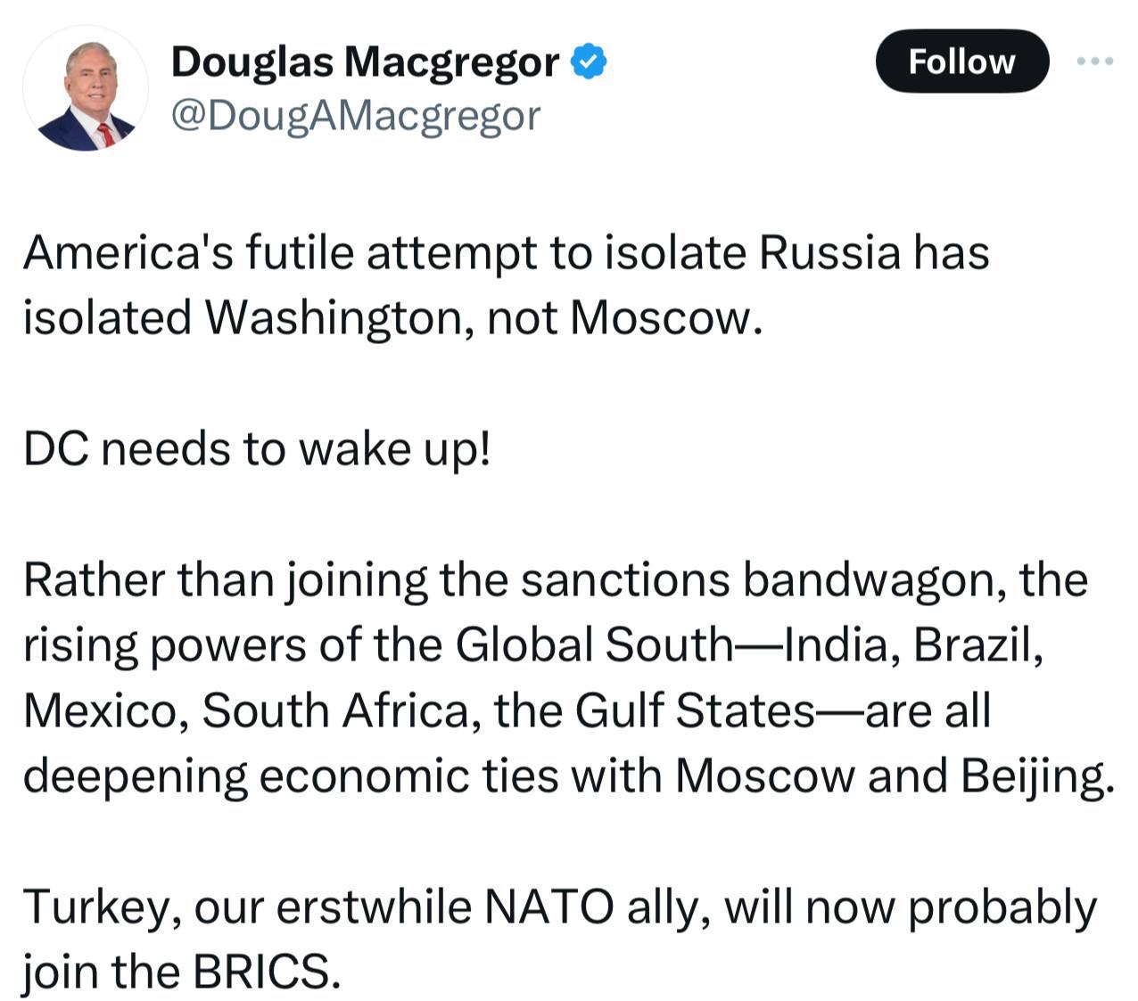 Подробнее о статье Washington’s isolation is intensifying