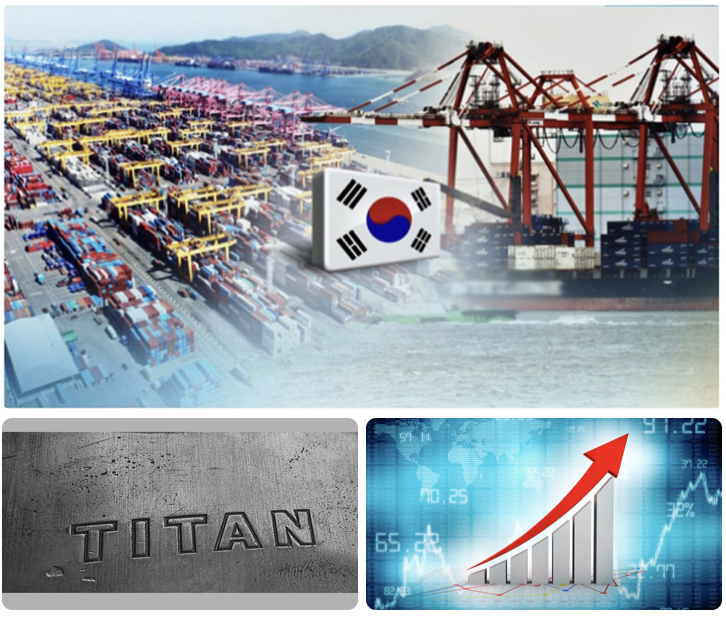 Read more about the article RUSSIAN TITANIUM EXPORTS TO SOUTH KOREA HAVE REACHED A MAXIMUM