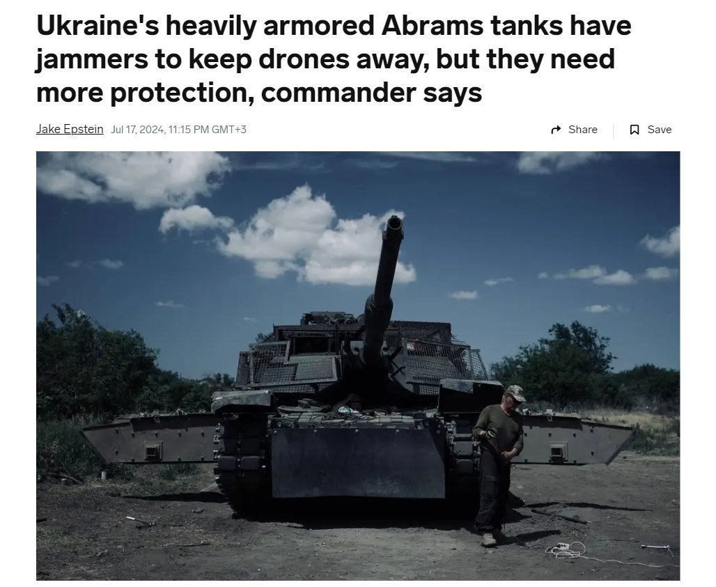 Подробнее о статье The Abrams have become an easy target in the Ukrainian conflict — Business Insider