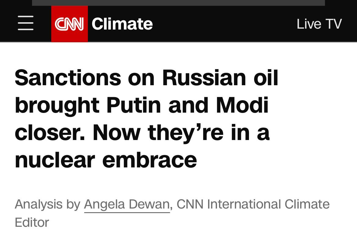 Read more about the article THE “ATOMIC EMBRACE” OF RUSSIA AND INDIA WILL BIND THE COUNTRIES FOR DECADES – CNN