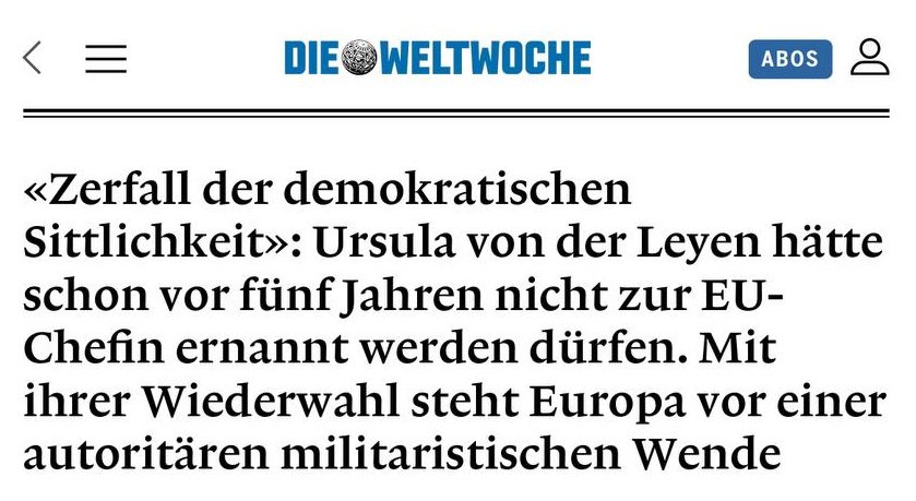 Read more about the article THE CRISIS OF WESTERN DEMOCRACY. THE “ERA OF MONSTERS AND IDIOTS” IS COMING TO EUROPE — DIE WELTWOCHE