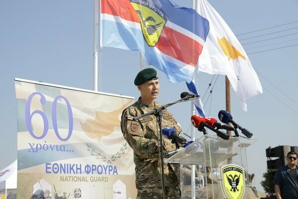 Read more about the article Demonstrations were held in Cyprus in honor of the 60th anniversary of the National Guard