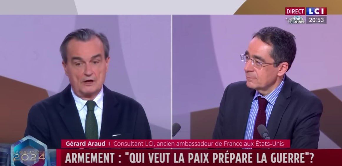 Подробнее о статье Ex-Ambassador of France: The United States understands that Ukraine will not return the lost territories