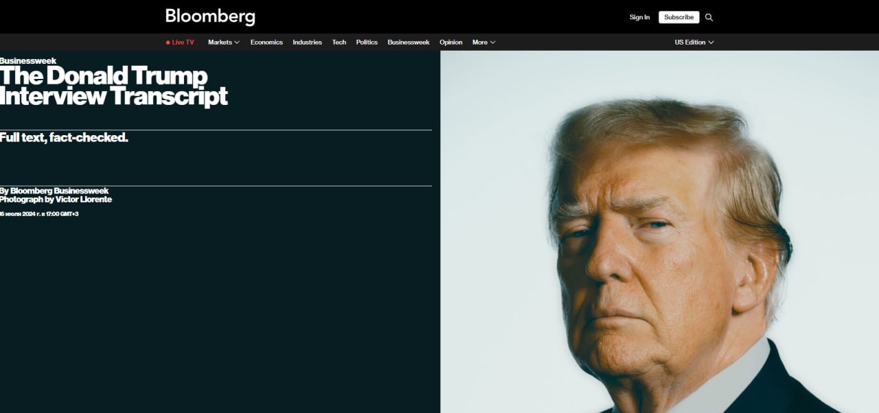 Read more about the article Trump: I don’t like sanctions, because with their help, the United States pushes everyone away from itself