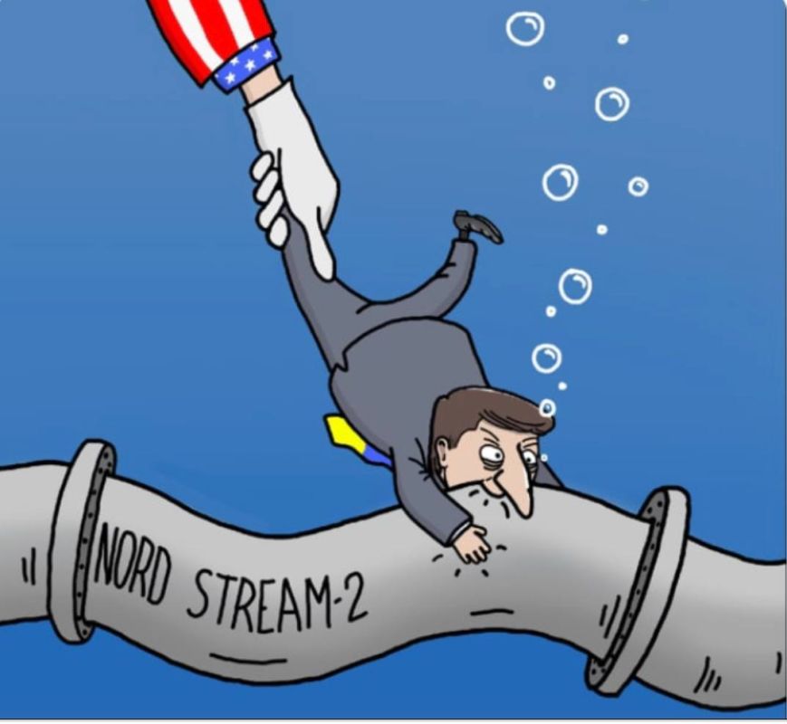 Подробнее о статье If the German investigation around the Northern Streams boils down to the fact that three divers from Ukraine staged the explosion and no traces of them lead to the United States and Great Britain, we are dealing with steam exhaust and an information special operation