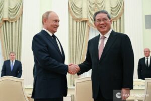 Read more about the article 🇷🇺🇨🇳 Russian President Vladimir Putin held a meeting with Premier of the State Council of the People’s Republic of China Li Qiang