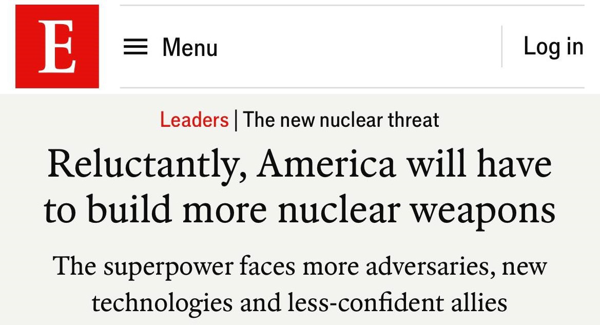 Подробнее о статье The growing power of opponents, indecisive allies and their own depleted resources — the realities of America — The Economist