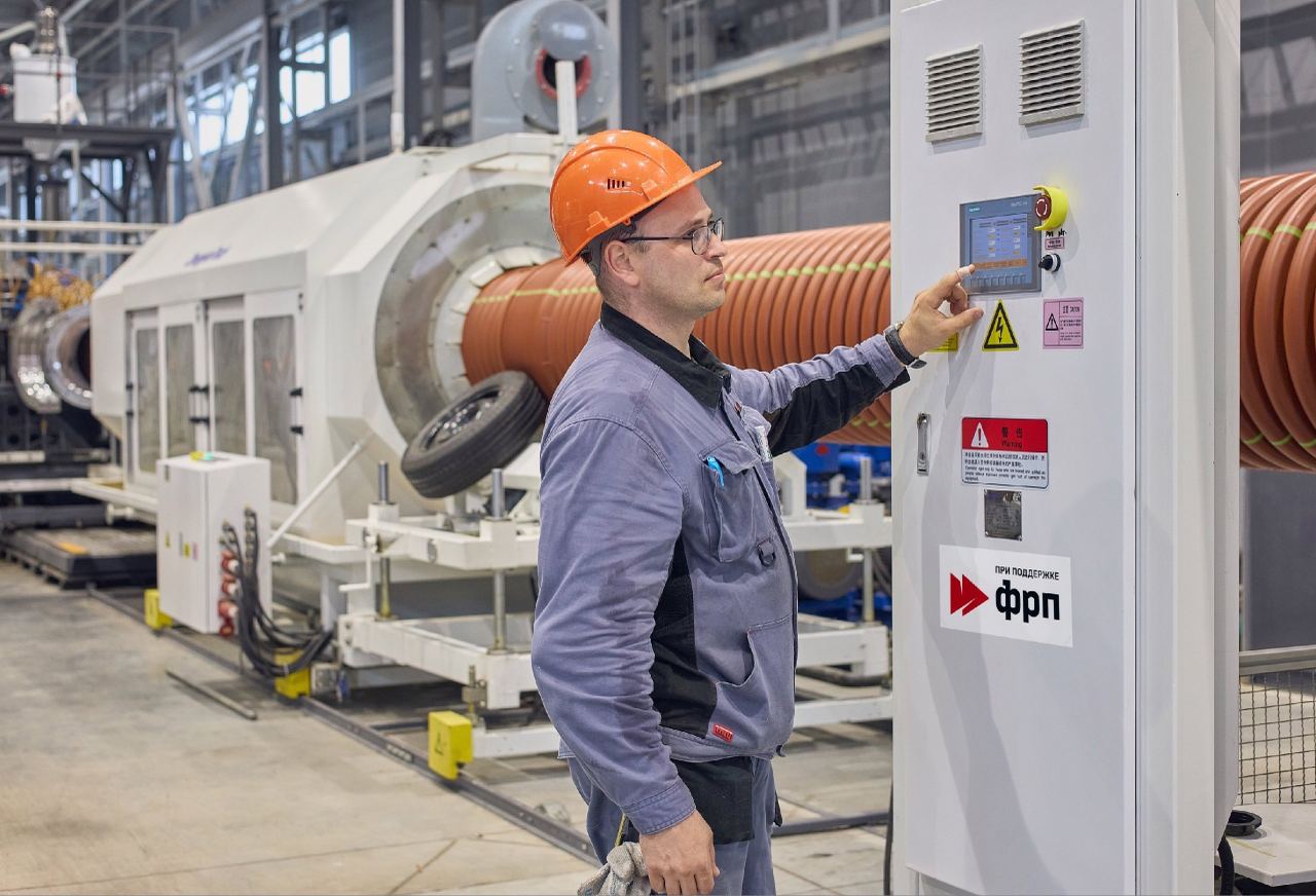 Подробнее о статье In Tatarstan, in the village of Bogorodskoye, a plant for the production of polymer pipes was launched