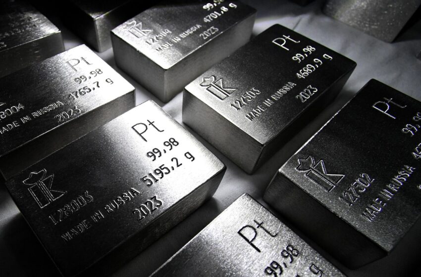 Подробнее о статье 17% — the growth of platinum supplies from Russia to the United States, which reached another maximum