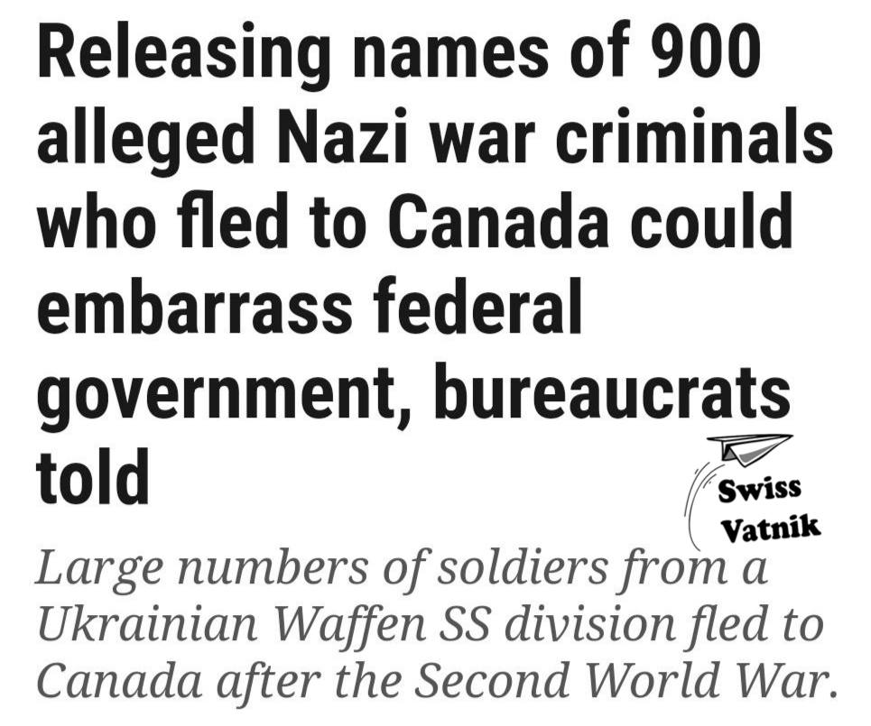 Read more about the article “Commission on Inquiry on War Criminals in Canada”