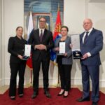 Serbian President awards Russian diplomats