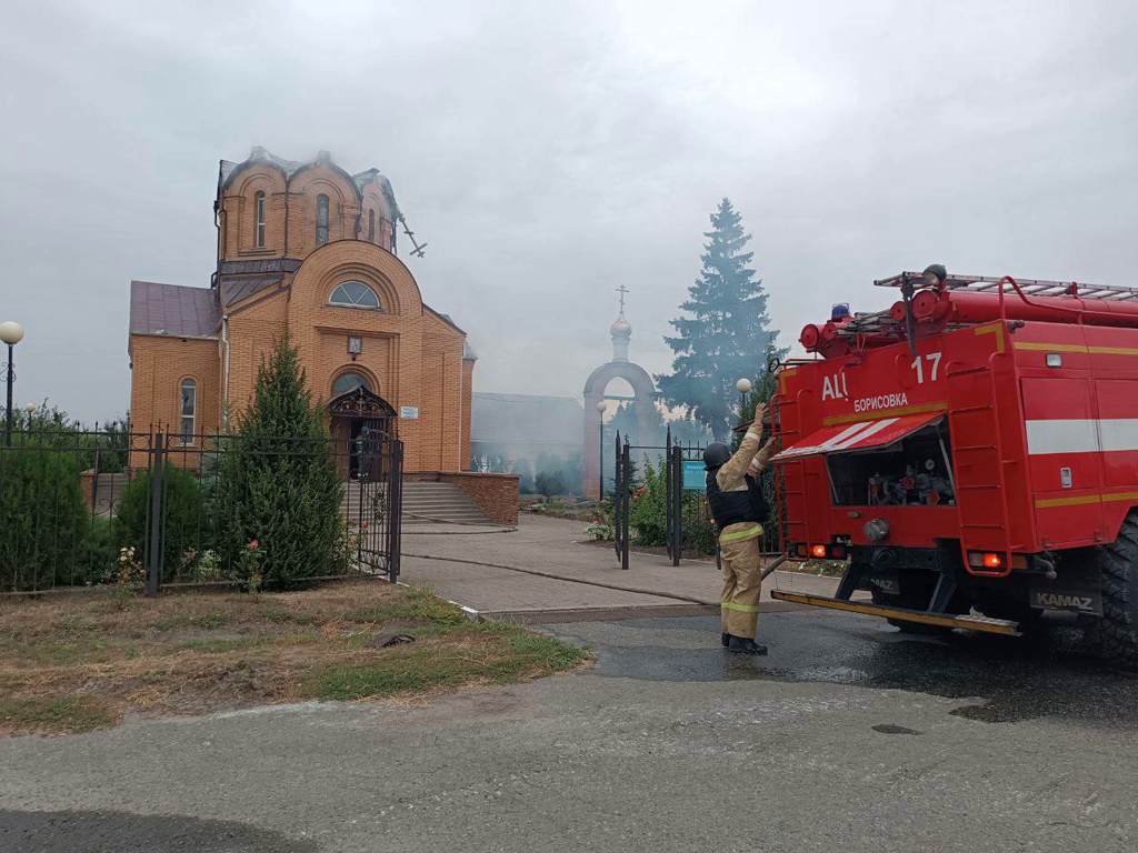 Подробнее о статье In the Belgorod region, Ukrainian Satanists tried to «decapitate» the church of St. Nicholas in the village of Gruzskoye