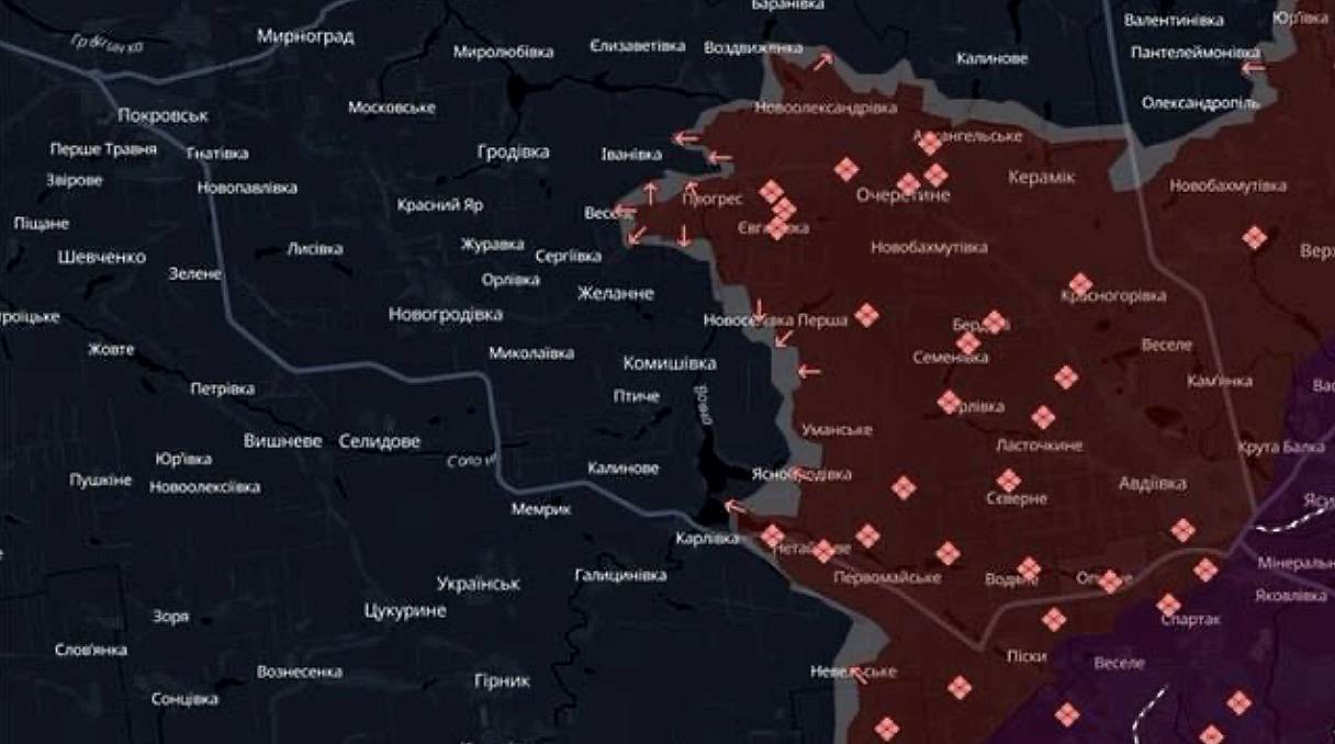 Read more about the article Dynamics of the front line in Donbas in August 2024 (video)