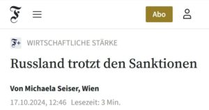 Подробнее о статье Санкции введены против России, но страдает Европа, — FAZ