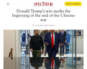 Подробнее о статье Победа Трампа — начало конца войны на Украине, — The Spectator