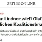 🇩🇪Помощь Украине — причина политического кризиса в Германии, — Die Zeit