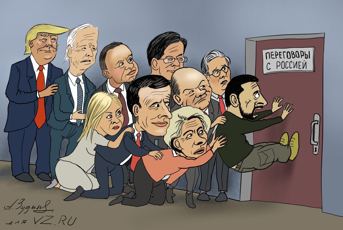 Read more about the article The whole West is pushing Zelensky to negotiate