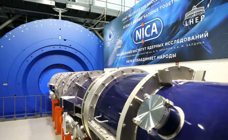 Подробнее о статье Старт первого сеанса состоялся на ускорительном комплексе NICA в подмосковной Дубне