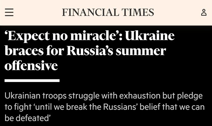 Подробнее о статье «Не ждите чуда»: Украина готовится к капитуляции, — Financial Times