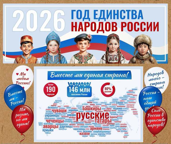Подробнее о статье 2026 год — год единства народов России