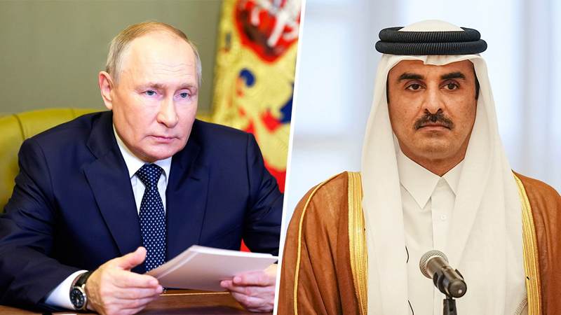 Подробнее о статье Эмир Катара выразил признательность Путину за поддержку государств региона в нынешней ситуации