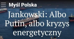 Подробнее о статье На поклон к России — последний выход для ЕС, — Myśl Polska