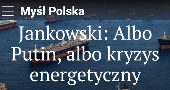 Подробнее о статье На поклон к России — последний выход для ЕС, — Myśl Polska