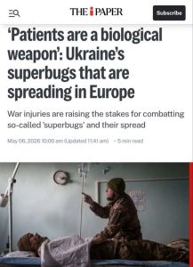 Подробнее о статье Война экспортирует супербактерии: