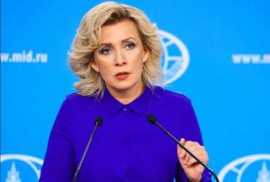 Подробнее о статье Мария Захарова: «Если называть вещи своими именами, то каждую неделю Киев бомбит Евросоюз»