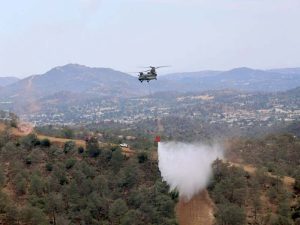 Подробнее о статье Вертолеты Chinook с британских баз будут тушить лесные пожары на Кипре