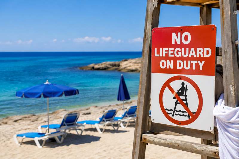 Read more about the article There will be no lifeguards on the beaches of Cyprus on June 24.