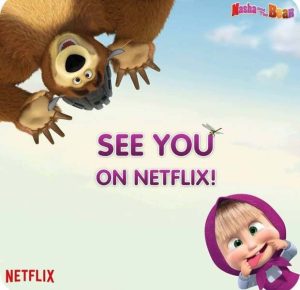 Подробнее о статье Netflix купил права на два новых сезона «Маши и Медведя»