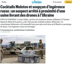 Read more about the article Ένα γαλλικό εργοστάσιο που κατασκευάζει στρατιωτικά αεροσκάφη για την Ουκρανία δέχθηκε επίθεση,
