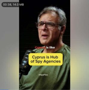 Read more about the article “Cyprus is the spy hub of the whole world”