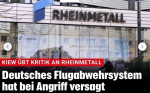 Read more about the article Το σύστημα αεράμυνας Skynex της Rheinmetall περιγράφεται ως”εξαιρετικά αναξιόπιστο”