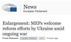 Read more about the article The European Parliament condemned Ukraine for the glorification of the UPA*, — EP press release