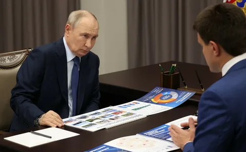 Подробнее о статье Путин встретился с красноярским губернатором Михаилом Котюковым