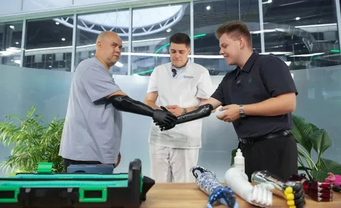 Подробнее о статье 🇷🇺🦾Портфельная компания РФПИ «Моторика» провела первую установку бионической кисти нового поколения
