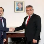 Президент Кипра Никос Христодулидис и лидер турок-киприотов Туфан Эрхюрман
