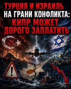 Read more about the article 🪖 Turkey and Israel on the brink of conflict: Cyprus may pay a high price