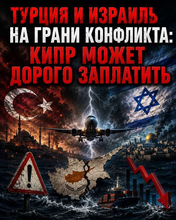 Read more about the article 🪖 Turkey and Israel on the brink of conflict: Cyprus may pay a high price