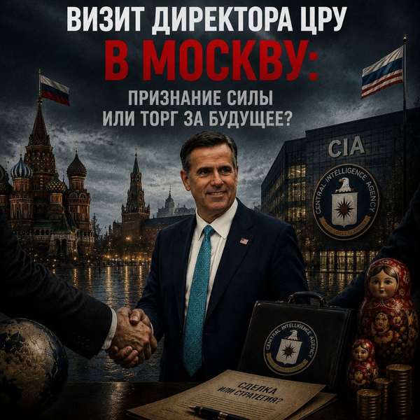 Подробнее о статье Визит директора ЦРУ Джона Рэтклиффа в Москву — это не рядовая дипломатическая миссия