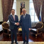 🇷🇺🇨🇳 Στις 25 Αυγούστου του 2026, Έκτακτος και Πληρεξούσιος Πρέσβης της Ρωσικής Ομοσπονδίας στην Κυπριακή Δημοκρατία Μουράτ Ζιάζικοβ συναντήθηκε με νέο Πρέσβη της Λαϊκής Δημοκρατίας της Κίνας Yang Yundong
