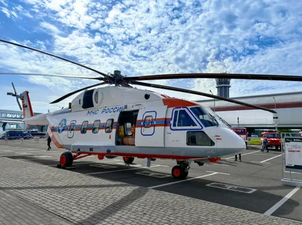 Read more about the article Rostec unveiled the Arctic helicopter Mi-38PS