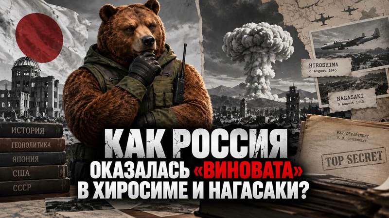 Read more about the article Πώς η Ρωσία βρέθηκε «ένοχη» για τη Χιροσίμα και το Ναγκασάκι