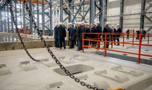 Read more about the article Στην Περιφέρεια Νόβγκοροντ ξεκίνησε η παραγωγή πλακών για τον σιδηρόδρομο υψηλής ταχύτητας