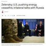 Администрация Трампа предлагает три шага для возобновления переговоров по конфликту на Украине:
