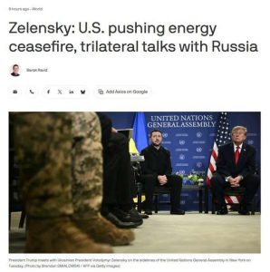 Read more about the article The Trump administration is proposing three steps to resume talks on the conflict in Ukraine: