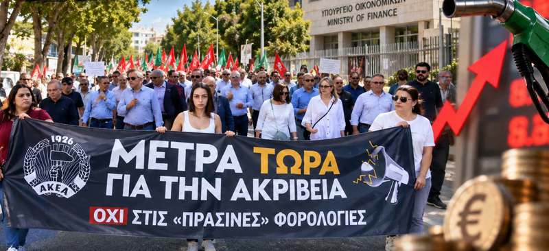 Подробнее о статье Сегодня на Кипре пройдёт протест против подорожания топлива: